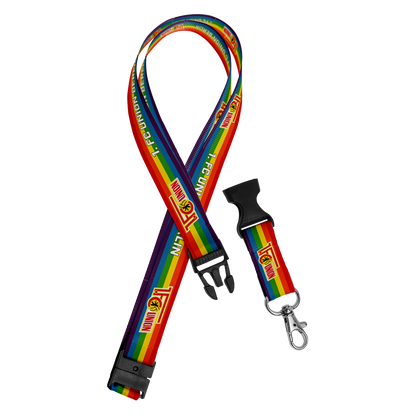 Schlüsselband Regenbogen