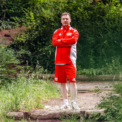 adidas Trainingshose kurz - rot Team 24/25