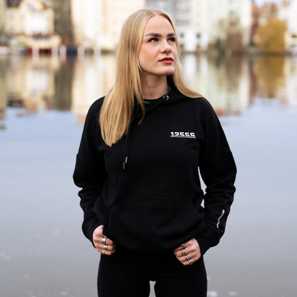 Hoodie 12555 - schwarz