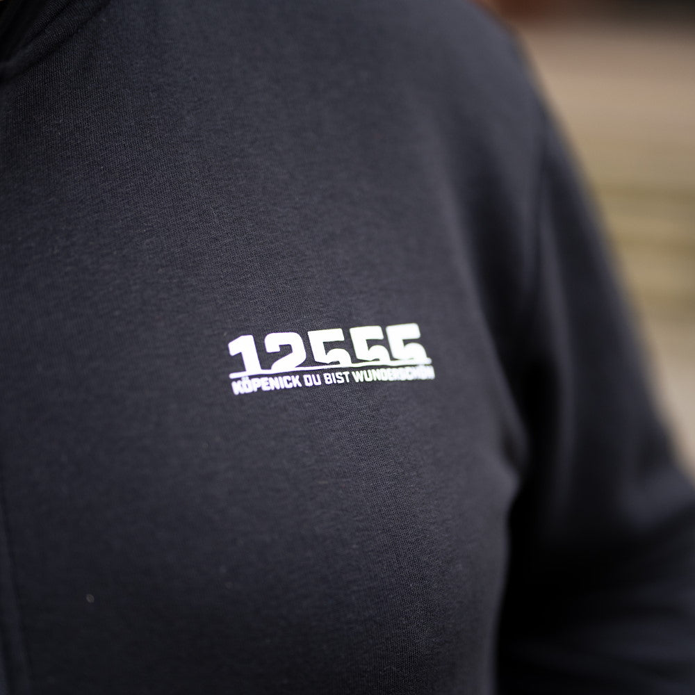 Hoodie 12555 - schwarz