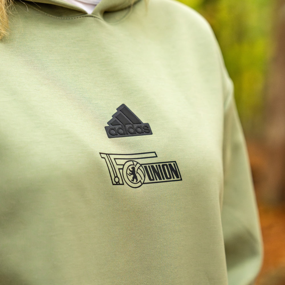 adidas Hoodie Wald - grün