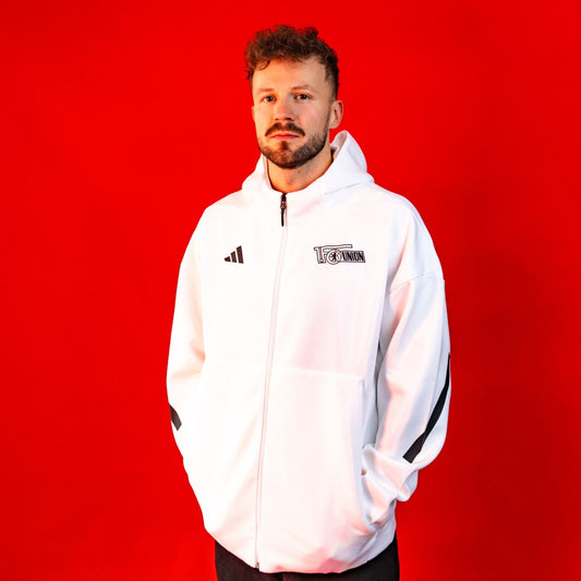 adidas ZNE Jacke - weiß Team 24/25