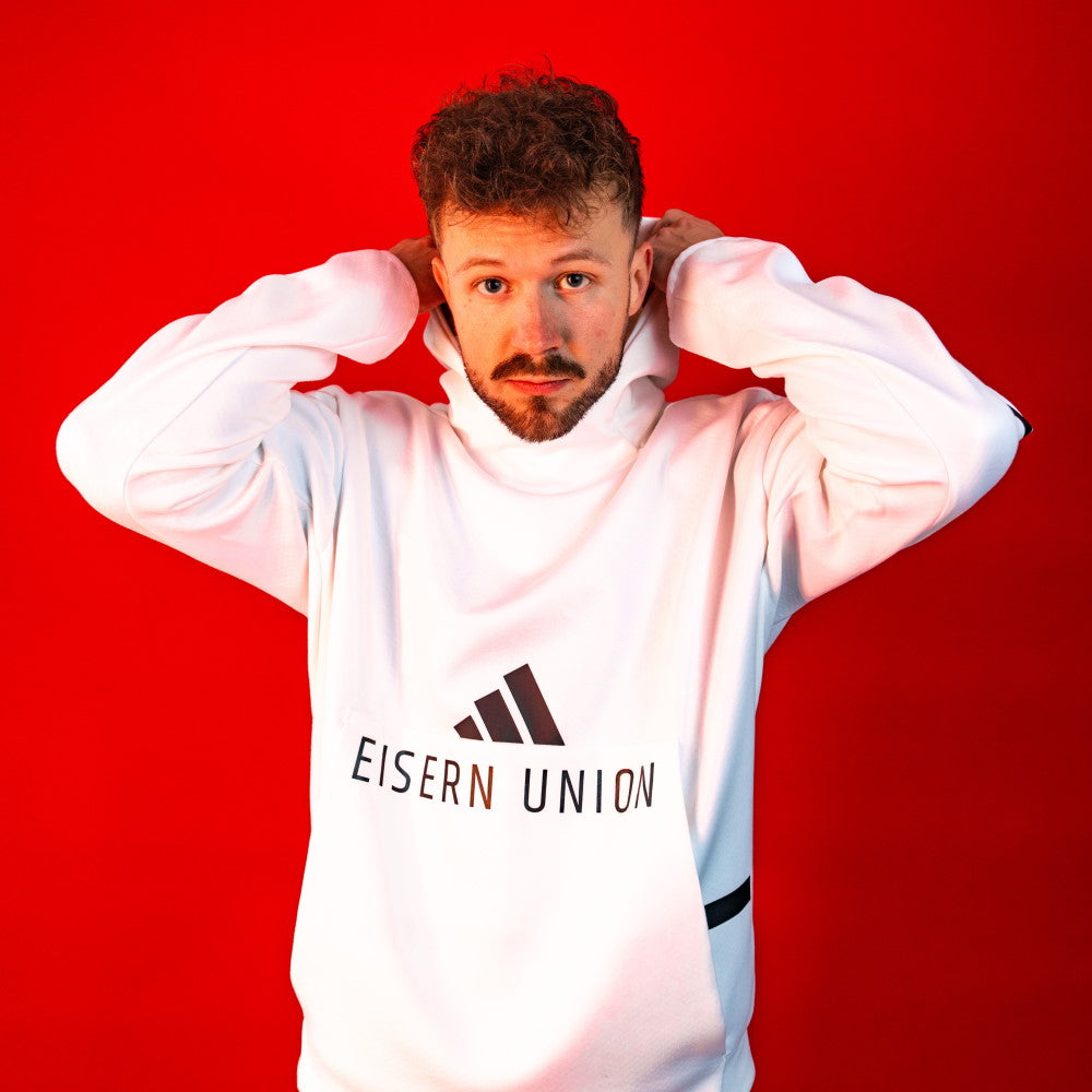 adidas Hoodie - weiß