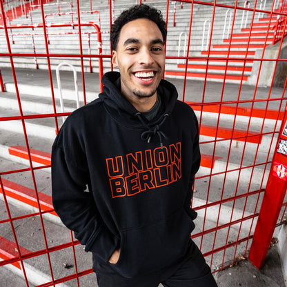 Hoodie Union Berlin - schwarz