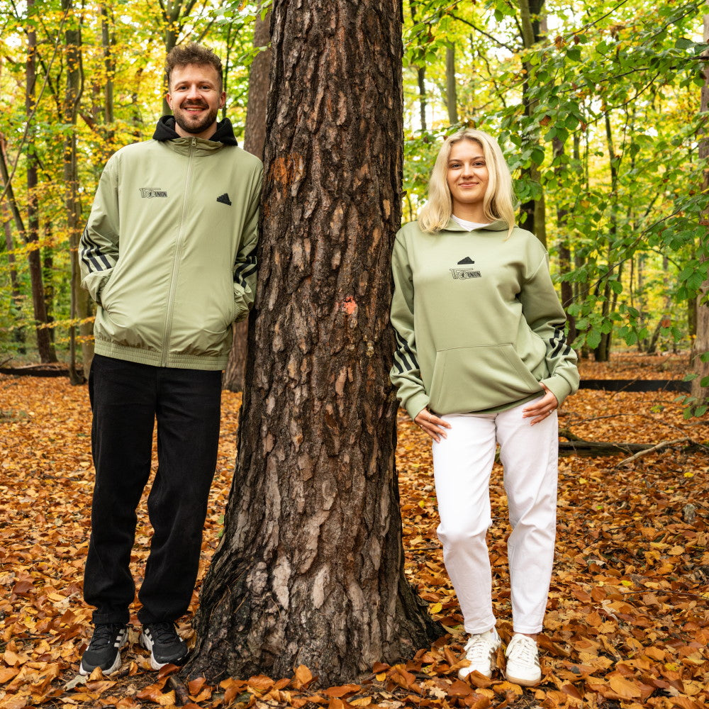 adidas Jacke Wald - grün