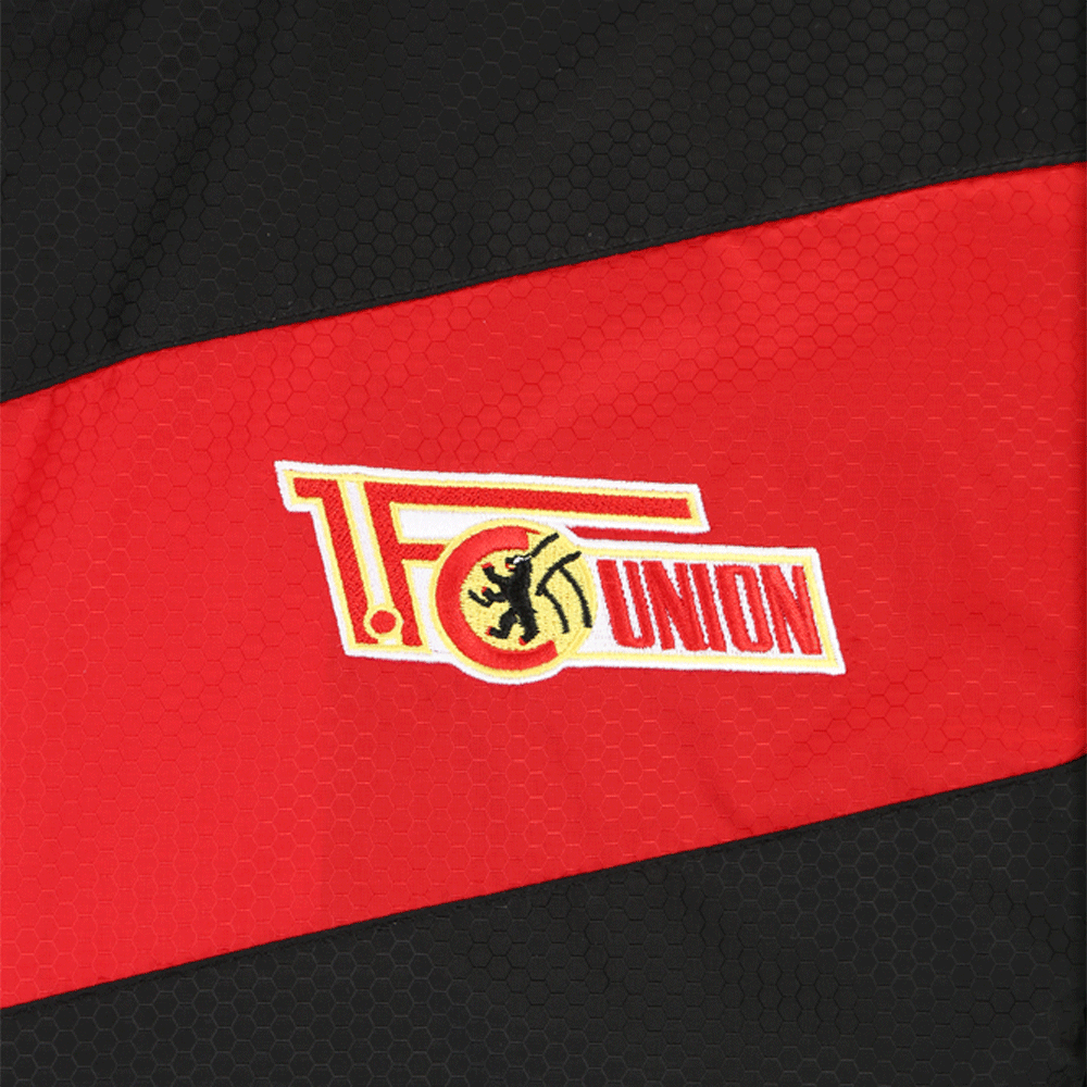 Stadionjacke schwarz - Logo