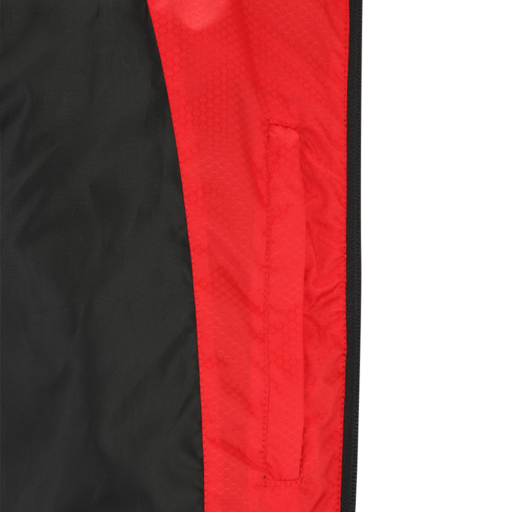 Stadionjacke schwarz - Logo