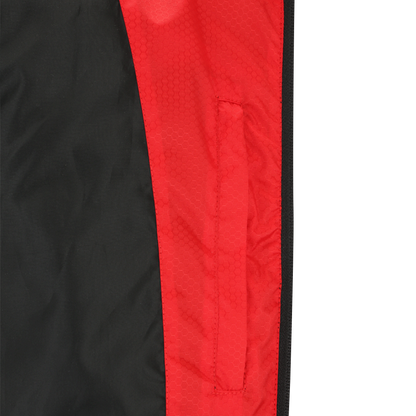 Stadionjacke schwarz - Logo