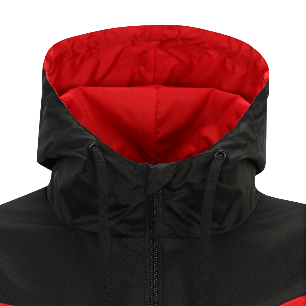 Stadionjacke schwarz - Logo