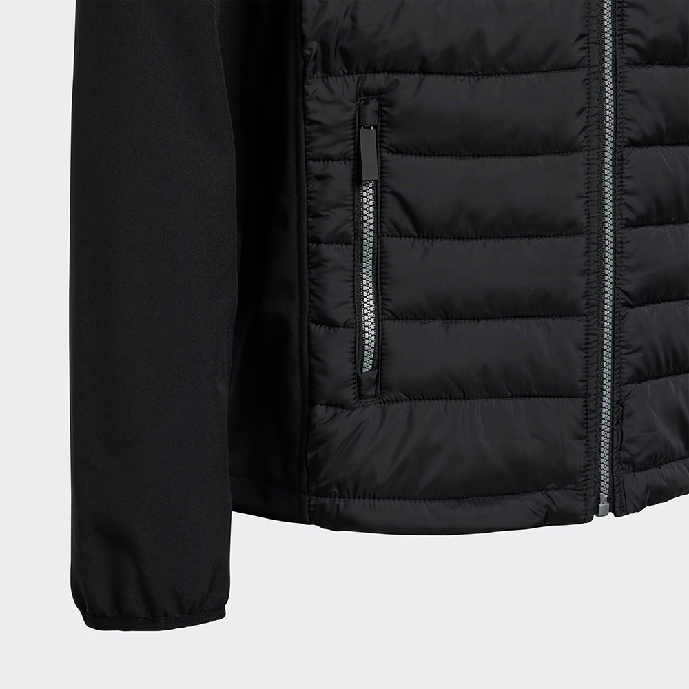 Softshelljacke Logo - schwarz