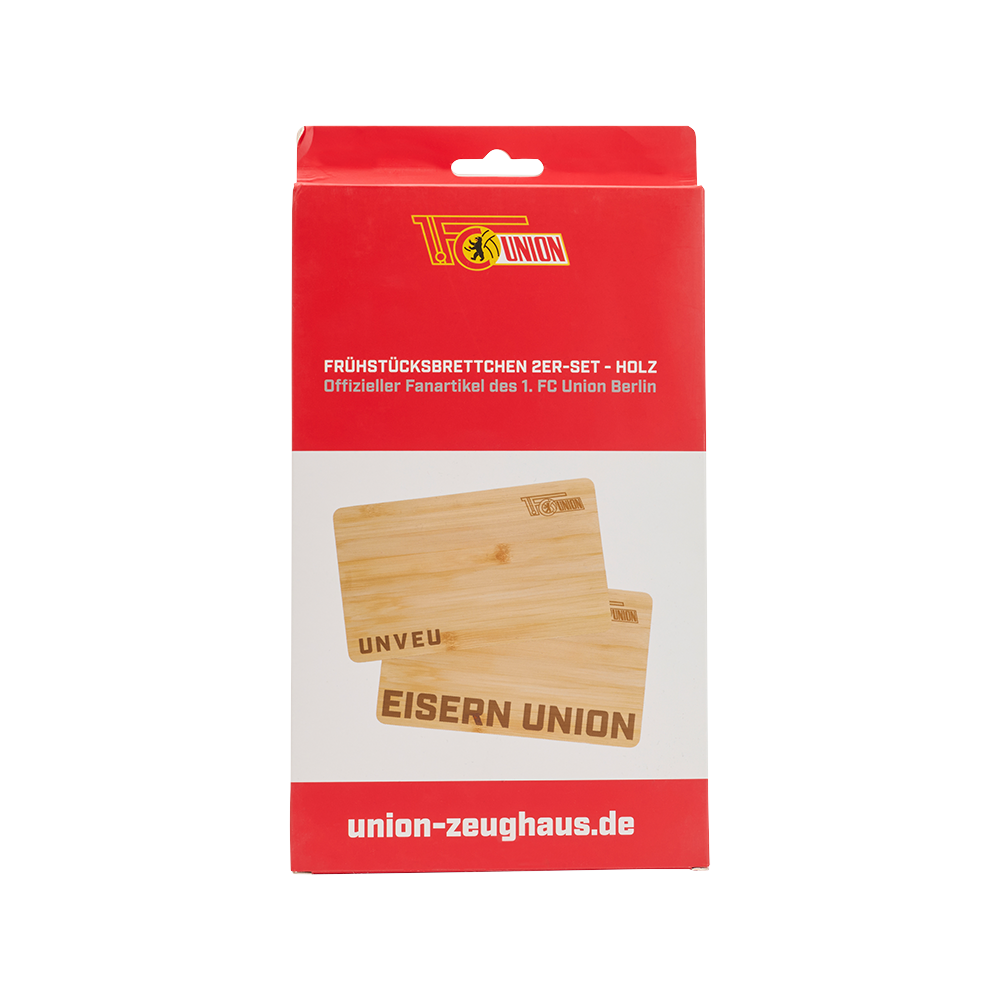 Frühstücksbrettchen 2er-Set - Holz