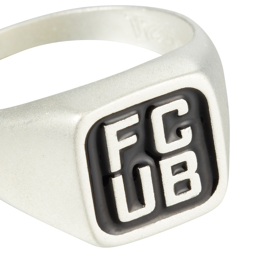 Siegelring FCUB - silber/schwarz