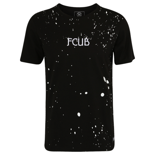 T-Shirt FCUB gesprenkelt - schwarz