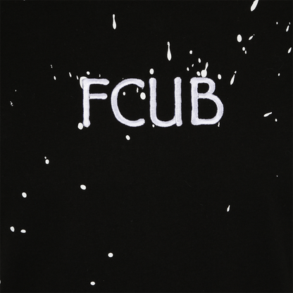T-Shirt FCUB gesprenkelt - schwarz