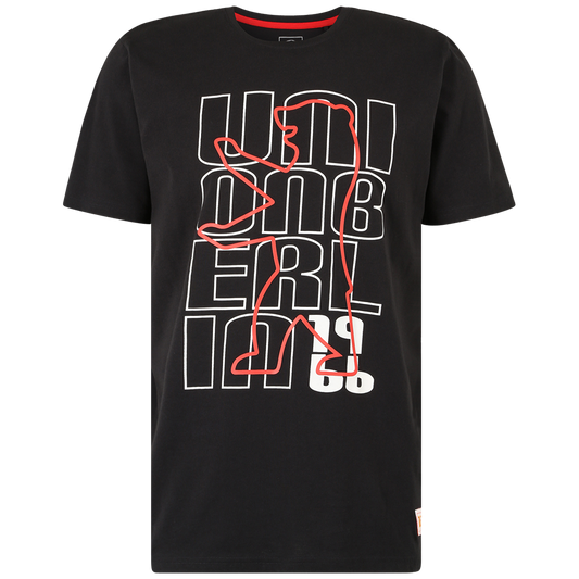 T-Shirt Union Berlin Bär - schwarz