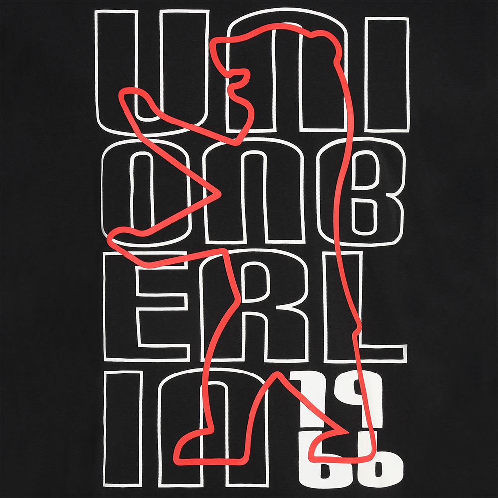 T-Shirt Union Berlin Bär - schwarz