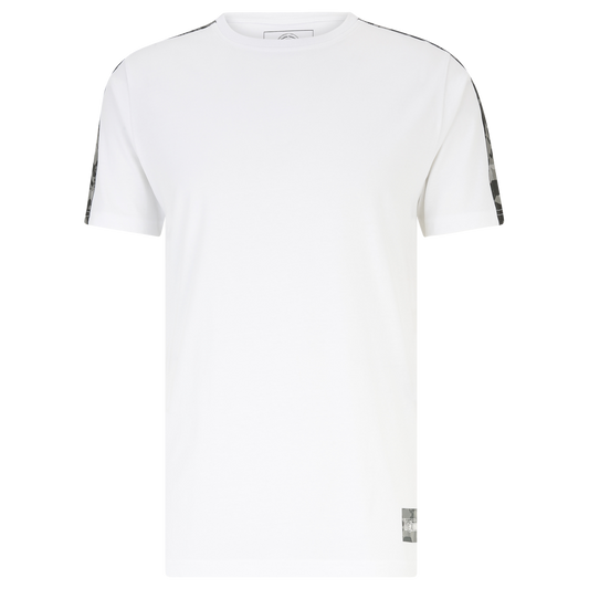 T-Shirt Camouflage - weiß