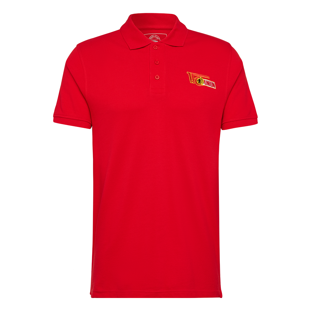 Poloshirt Logo - rot