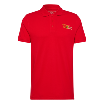 Poloshirt Logo - rot