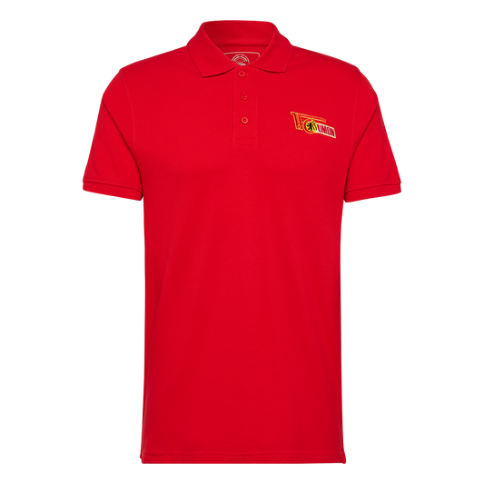Poloshirt Logo - rot