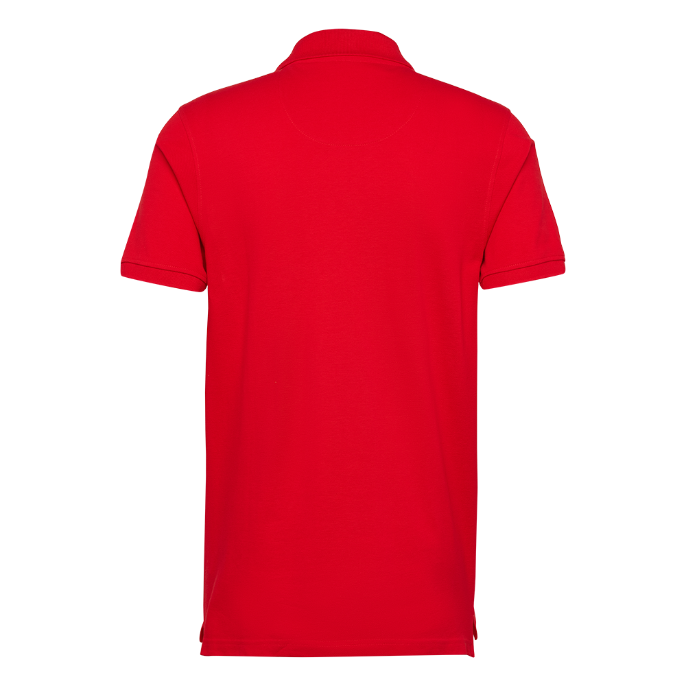 Poloshirt Logo - rot