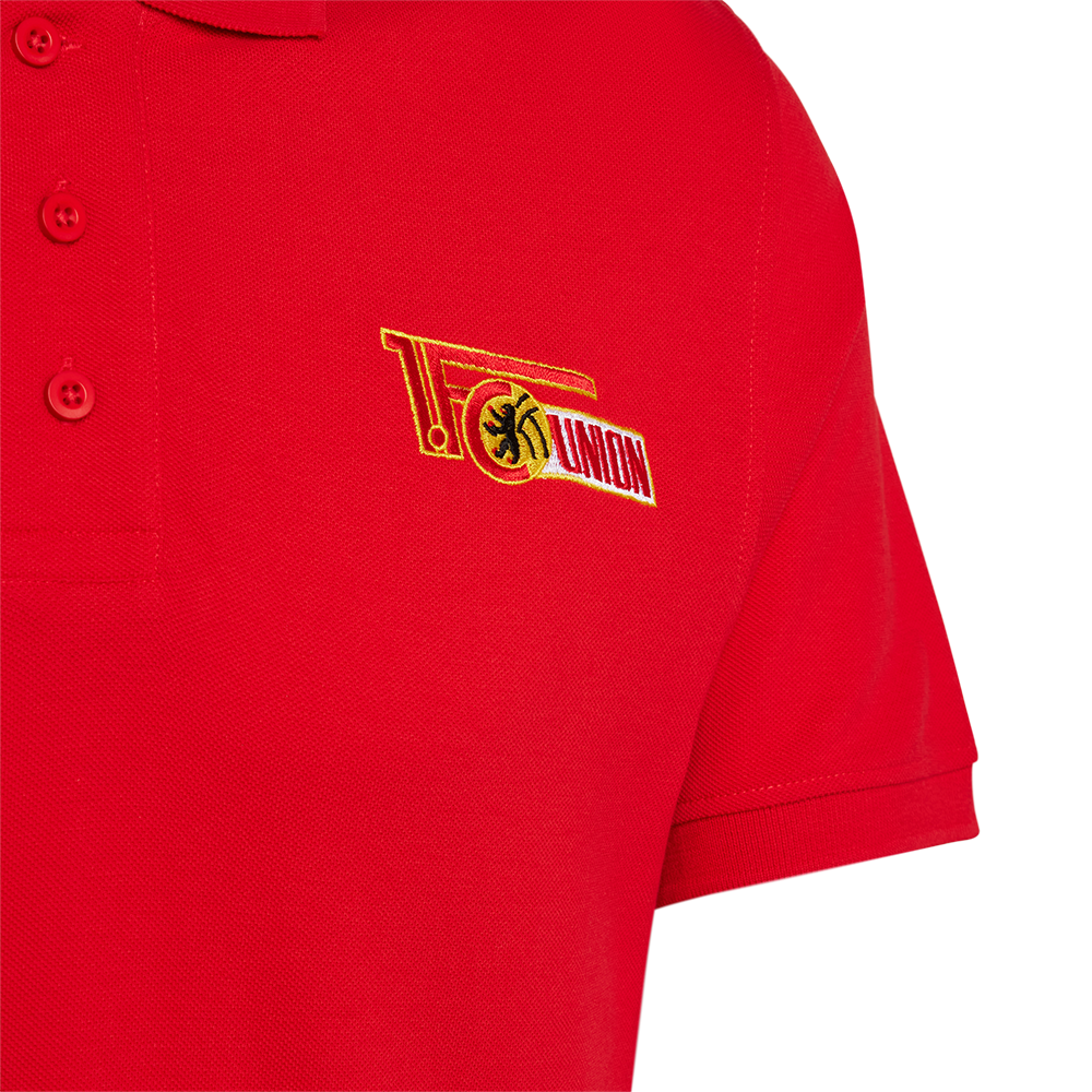 Poloshirt Logo - rot