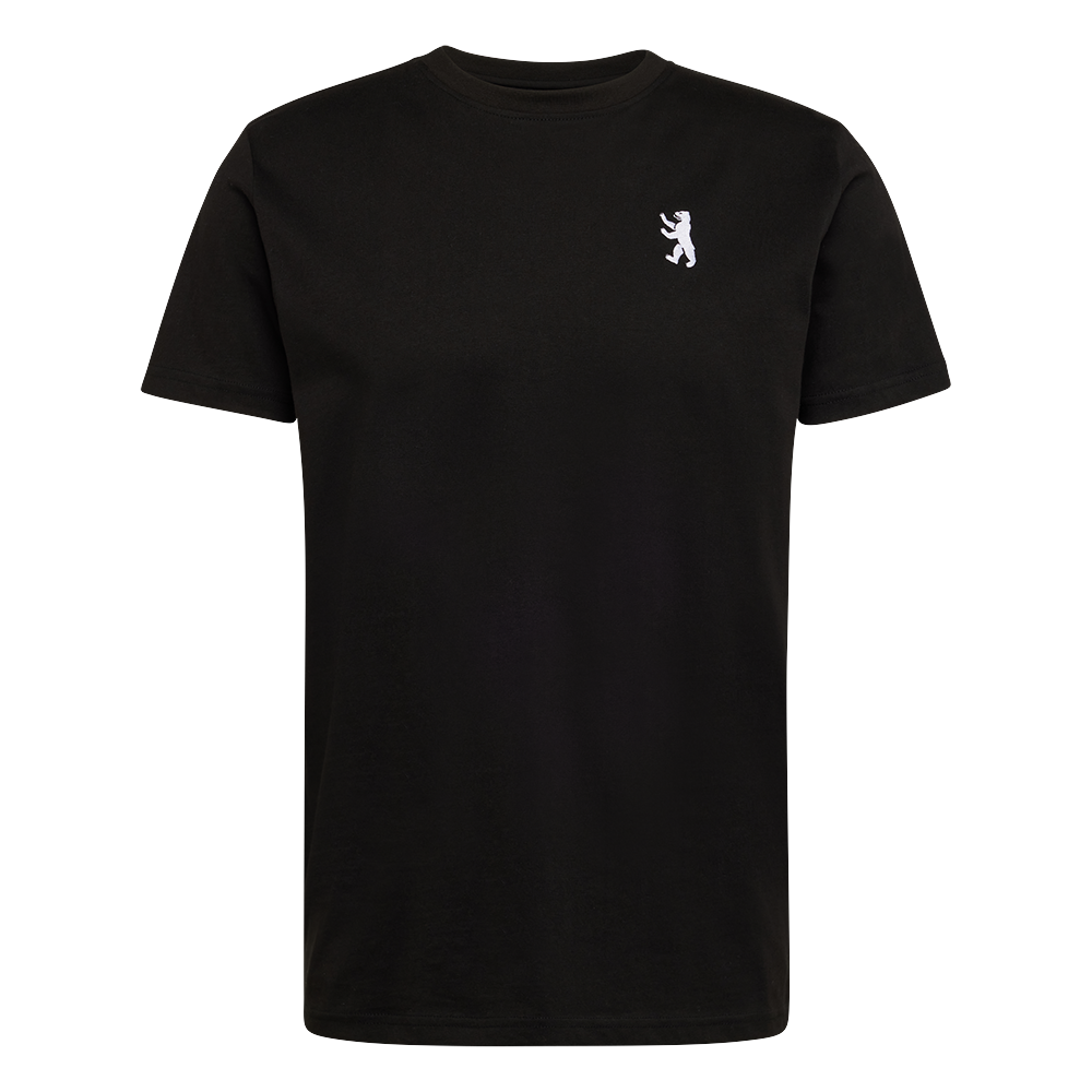 T-Shirt Bär - schwarz