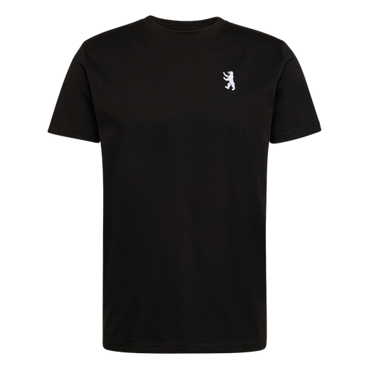 T-Shirt Bär - schwarz