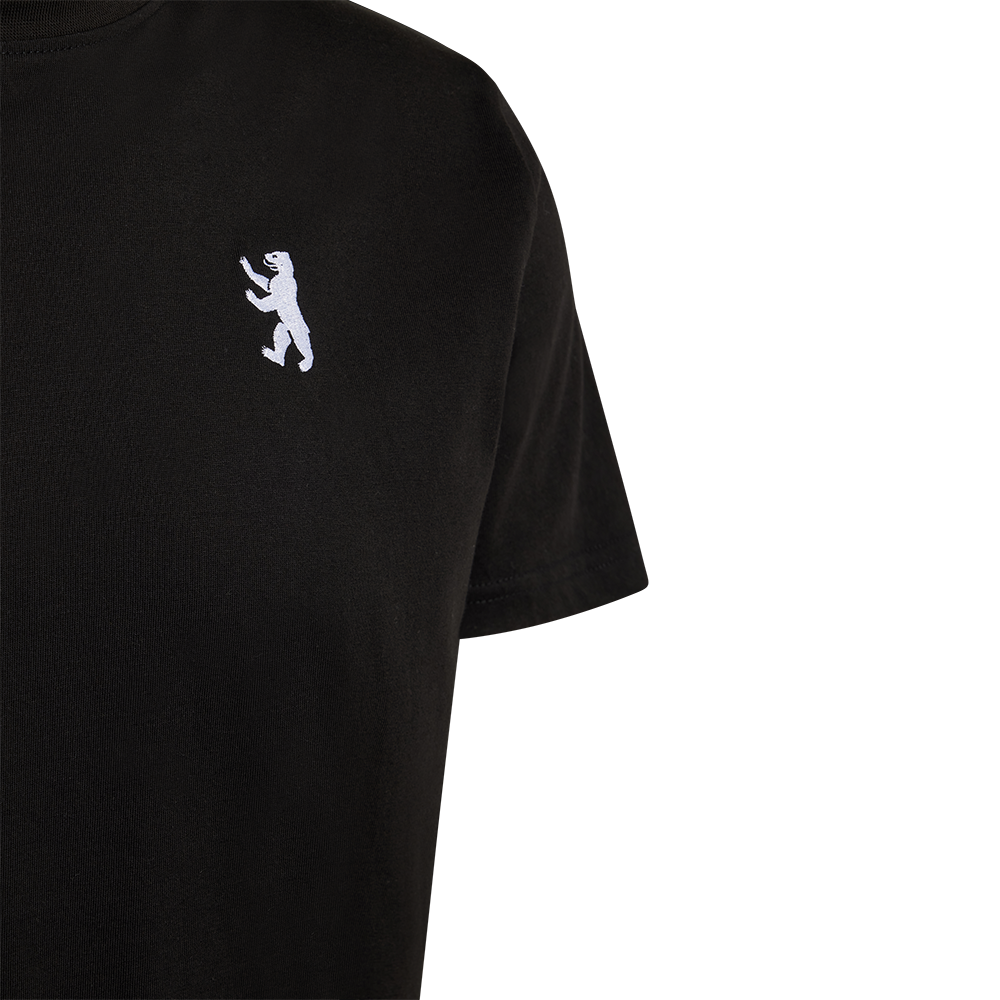 T-Shirt Bär - schwarz