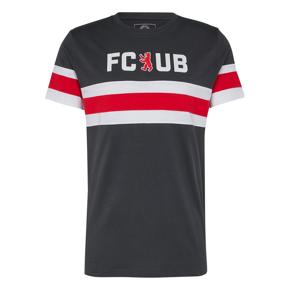 T-Shirt FCUB Bär - grau