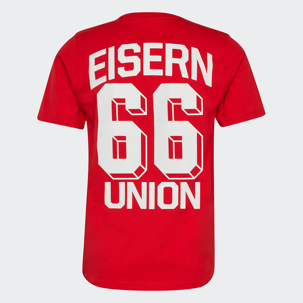 T-Shirt Eisern Union 1966 - rot