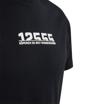 T-Shirt 12555 - schwarz