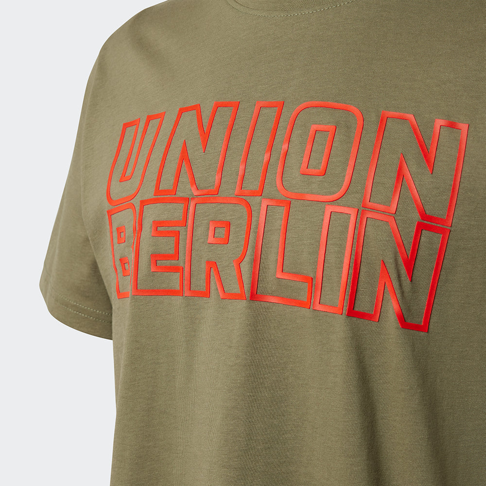 T-Shirt Union Berlin - khaki