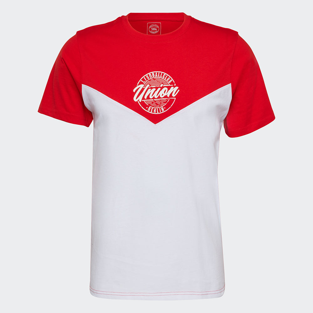 T-Shirt Union - rot/weiß