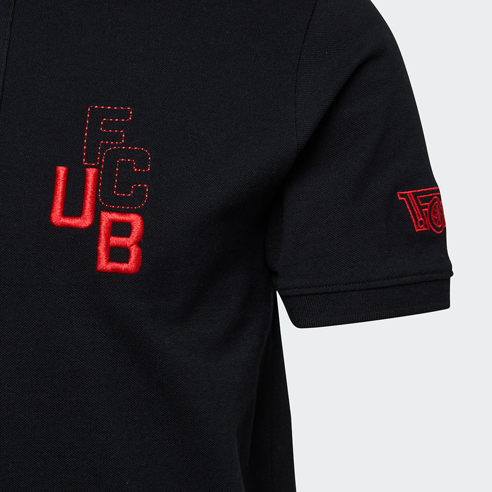 Polo-Shirt FCUB - schwarz