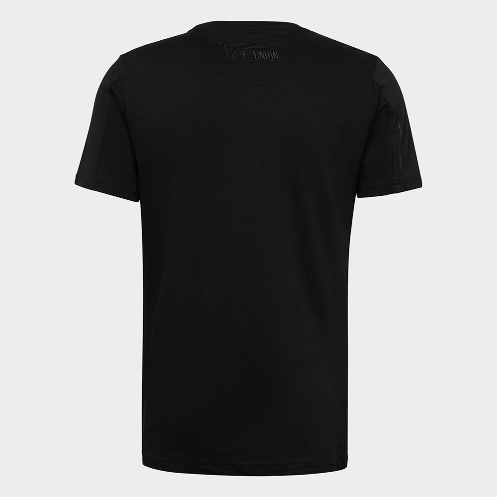 T-Shirt UNVEU Badge - schwarz