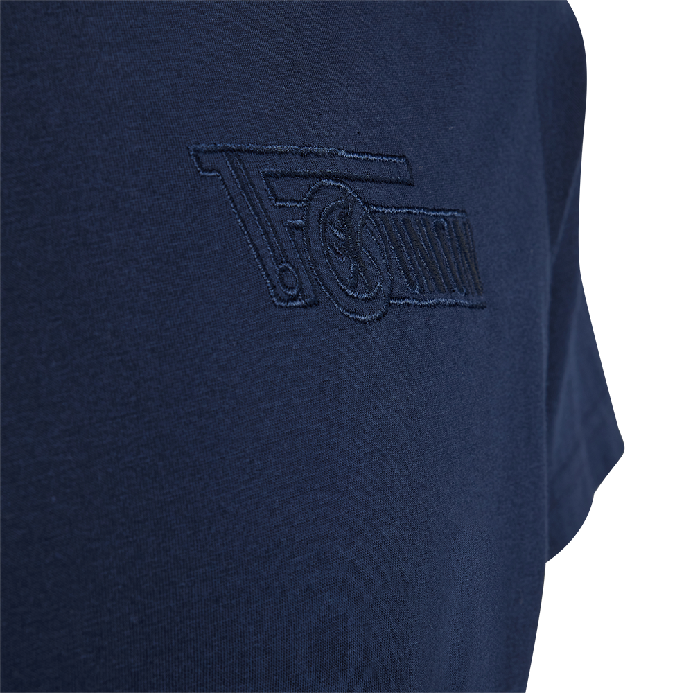 T-Shirt Logo - dunkelblau