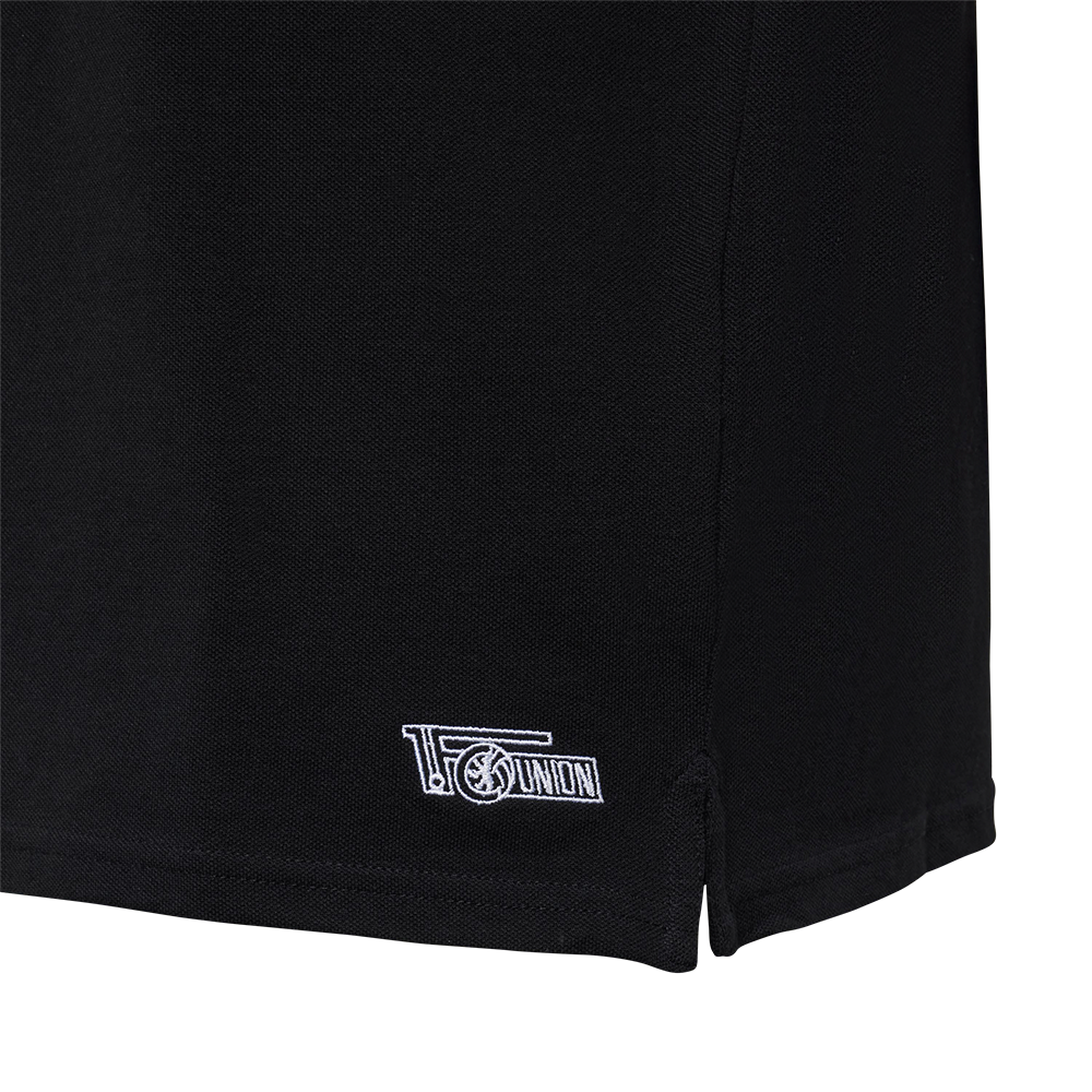 Poloshirt Klassik 66 - schwarz