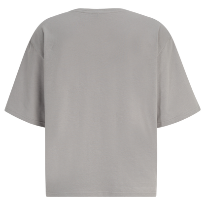 T-Shirt Unionerin cropped - grau