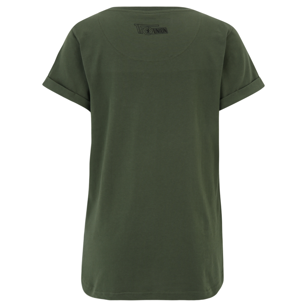 Frauen T-Shirt Eisern Union - grün