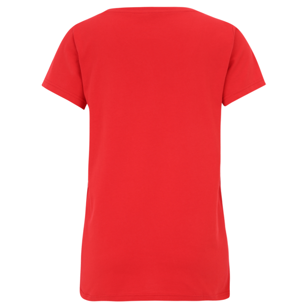 Frauen T-Shirt Logo - rot