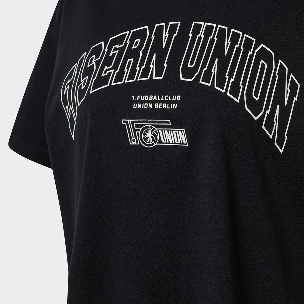 Frauen Oversize T-Shirt Eisern Union - schwarz