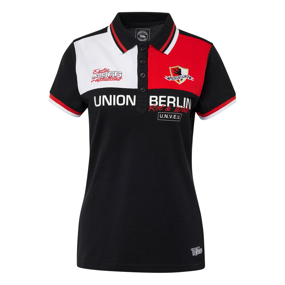 Frauen Poloshirt Klassik 66 - schwarz