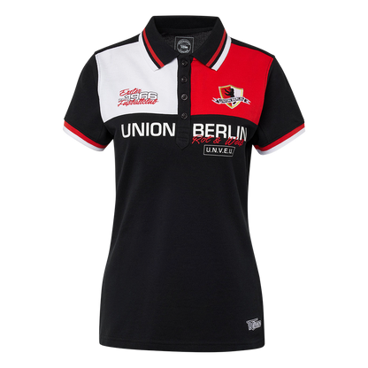 Frauen Poloshirt Klassik 66 - schwarz