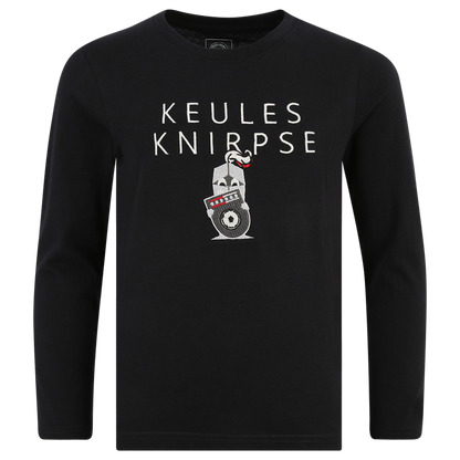 Langarmshirt Keules Knirpse - schwarz