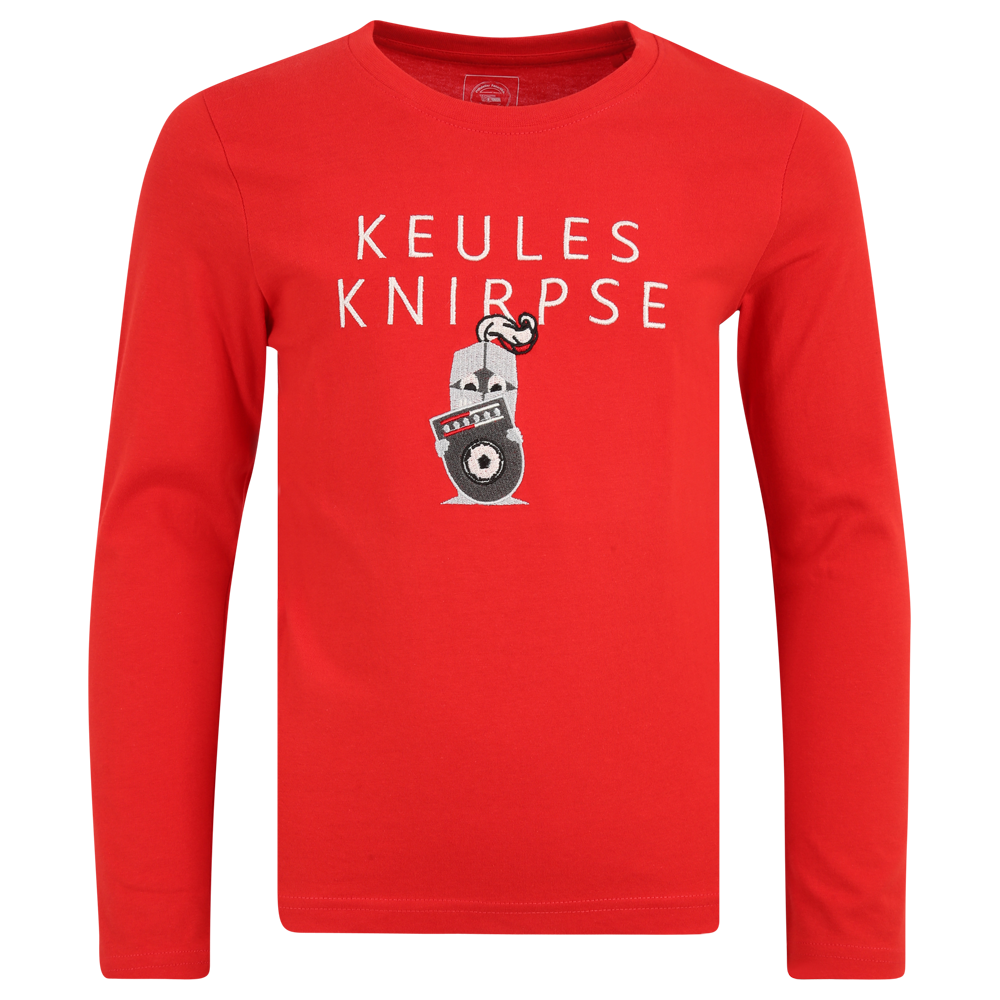 Langarmshirt Keules Knirpse - rot