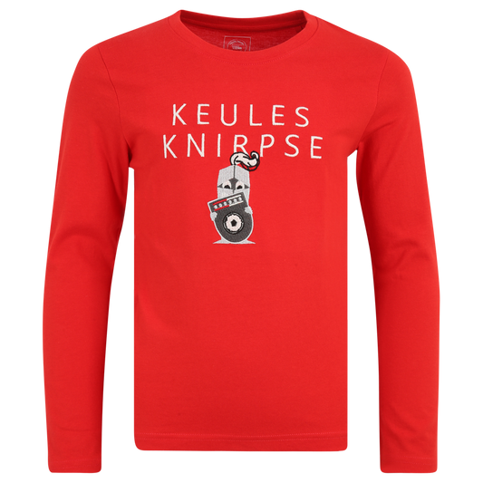 Langarmshirt Keules Knirpse - rot