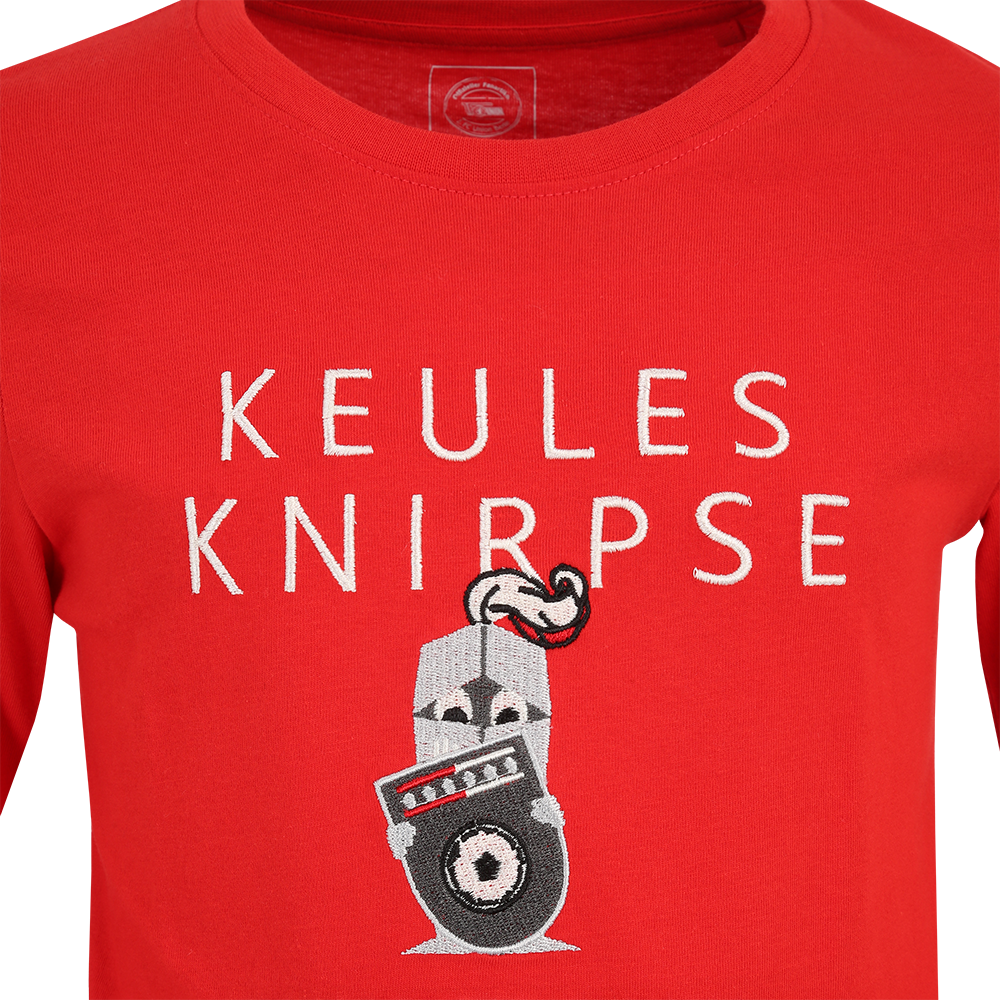 Langarmshirt Keules Knirpse - rot