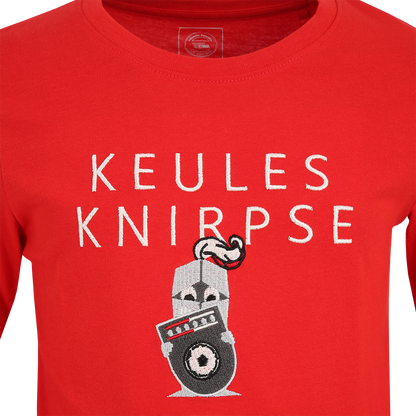 Langarmshirt Keules Knirpse - rot