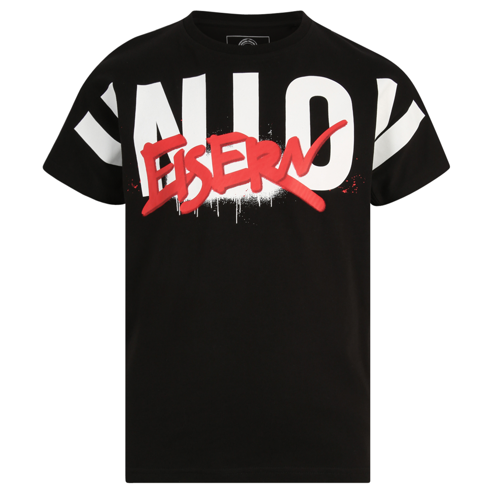 Kinder T-Shirt Eisern Union - schwarz